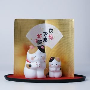 合掌親子貓 Gassho Parent-Child Maneki Neko