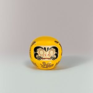 D02 四寸达摩 黄 小 4-inch Yellow Daruma (Small)