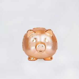 玫瑰金猪 中 Rose Gold Pig Medium