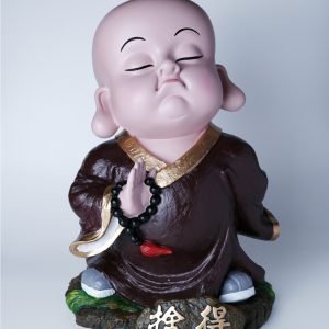 舍得沙弥 大 Let Go Novice Monk Figurine Big Size