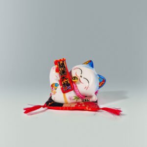 开运大福躺着招福猫 Lucky Big Fortune Lying Fortune Cat