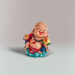 寿桃笑佛 13.5cm Longevity Peach Laughing Buddha 13.5cm