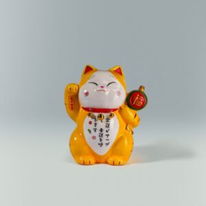 开运虎纹招财猫 大 Fortune Tiger-Stripe Lucky Cat (Large)