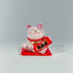 钱多多招财猫 白 小 Money-More White Lucky Cat (Small)